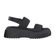 s.Oliver Flat Sandals Black, Dam