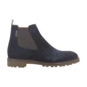 Floris van Bommel Ankle Boots Blue, Herr