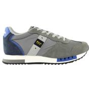 Blauer Gr?/Bl? Sneakers för Män Gray, Herr