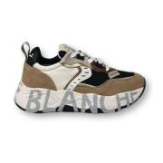 Voile Blanche Stiliga Club105 Sneakers för Män Brown, Herr