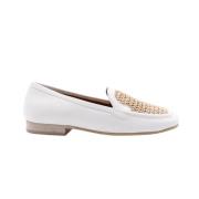 Carmens Loafers White, Dam