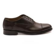 Calpierre Handgjorda Mörkbruna Oxford Skor Brown, Herr