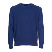 Etro Metallic Pinafore Sweaters Blue, Herr