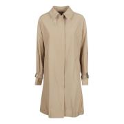 Brunello Cucinelli Lyxiga Kappor Kollektion Beige, Dam