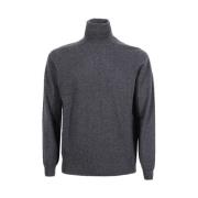 Brunello Cucinelli Kashmir Turtleneck Tröja, Grå Gray, Herr