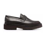 Brunello Cucinelli Svarta Loafers för Kvinnor Black, Dam