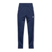 Palm Angels Sweatpants med logotyp Blue, Herr