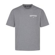 Palm Angels Sartorial Tape Reg Pkt Tee för Män Gray, Herr