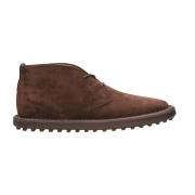 Tod's Affärsskor, Brun Mocka Läder, Snörning Brown, Herr