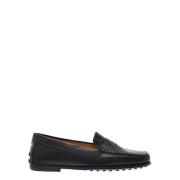 Tod's Klassiska svarta loafers för modeframåt kvinnor Black, Dam