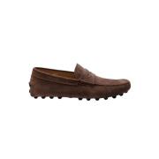 Tod's Brun Mockasinloafers Brown, Herr