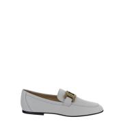 Tod's Platta vita skor, klassisk stil White, Dam