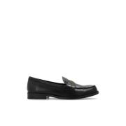 Tory Burch Läderloafers Black, Dam