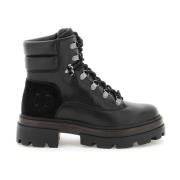 Tory Burch Miller Ankelboots - Stilfull Modell Black, Dam