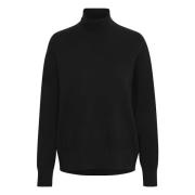 InWear Turtlenecktröja, Tenley Turtleneck Black, Dam