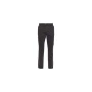 Knowledge Cotton Apparel Chuck Regular Stretched Chino Black, Herr