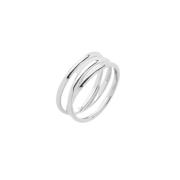 Maria Black Emelie Wrap Ring Kollektion Gray, Dam