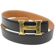 Hermès Vintage Bälte som är begagnat Black, Dam