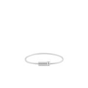 Le Gramme Armband câble pyram Gray, Herr