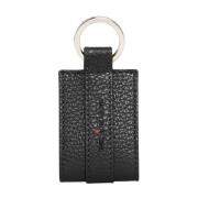 Kiton Nyckelringskalvskinn Black, Herr