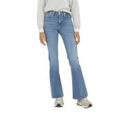 Frame Modern Flare Jeans Blue, Dam