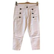 Isabel Marant Pre-owned Pre-owned Bomull jeans White, Dam