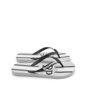 Philipp Plein Flip Flops Sliders Gray, Dam