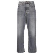 3X1 Straight Jeans Gray, Dam