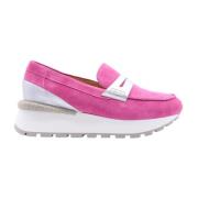 Laura Bellariva Slava Loafers - Stiliga och Bekväma Platta Skor Pink, ...