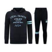 Local Fanatic Athletic Dept Träningsdräkt Set - 11-6514Bm Blue, Herr