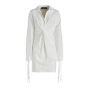 Andrea Adamo Shirt Dresses White, Dam