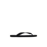 Vetements Flip-flops med logotyp Black, Herr