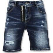 Enos Herrshorts - Herr Denim Shorts - J-975 Blue, Herr