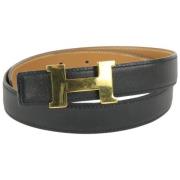 Hermès Vintage Bälte som är begagnat Black, Dam