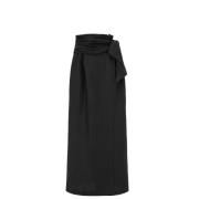 Jijil Maxi Skirts Black, Dam