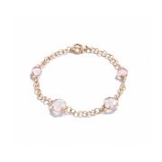 Pomellato Rocca Quartz Rosa Armband - Capri Stil Yellow, Dam