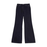 Msgm Jeans med hög midja Black, Dam