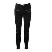 Freequent Skinny Trousers Black, Dam