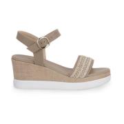 Nerogiardini Sandals Beige, Dam