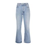 Agolde Trådlösa jeans Blue, Dam