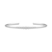 Julie Sandlau Grace Bangle - Rhodium Gray, Dam