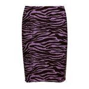 The Attico Zebra Print Pennkjol Multicolor, Dam