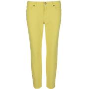 P.a.r.o.s.h. Skinny Trousers Yellow, Dam