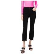 Liu Jo Extra Stretch Fly Jeans Black, Dam