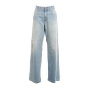 Jacob Cohën Utställda jeans Blue, Dam