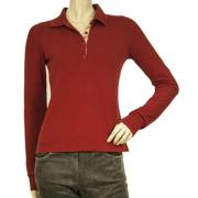 Burberry Vintage Pre-owned Bomull toppar Red, Dam