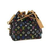 Louis Vuitton Vintage Pre-owned Canvas louis-vuitton-vskor Black, Dam