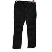 Saint Laurent Vintage Pre-owned Bomull jeans Black, Dam