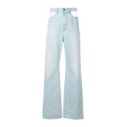 Maison Margiela Vida Ben Jeans för Kvinnor Blue, Dam