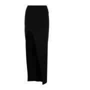 Rick Owens Statement Maxi Kjol Black, Dam